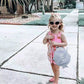 Auony Mesh Beach Bag, Quick Dry Seashell Mesh Bag Shell Bag Beach Toy Bags for Holding Childrens' Toys, Swimsuit & Seashell