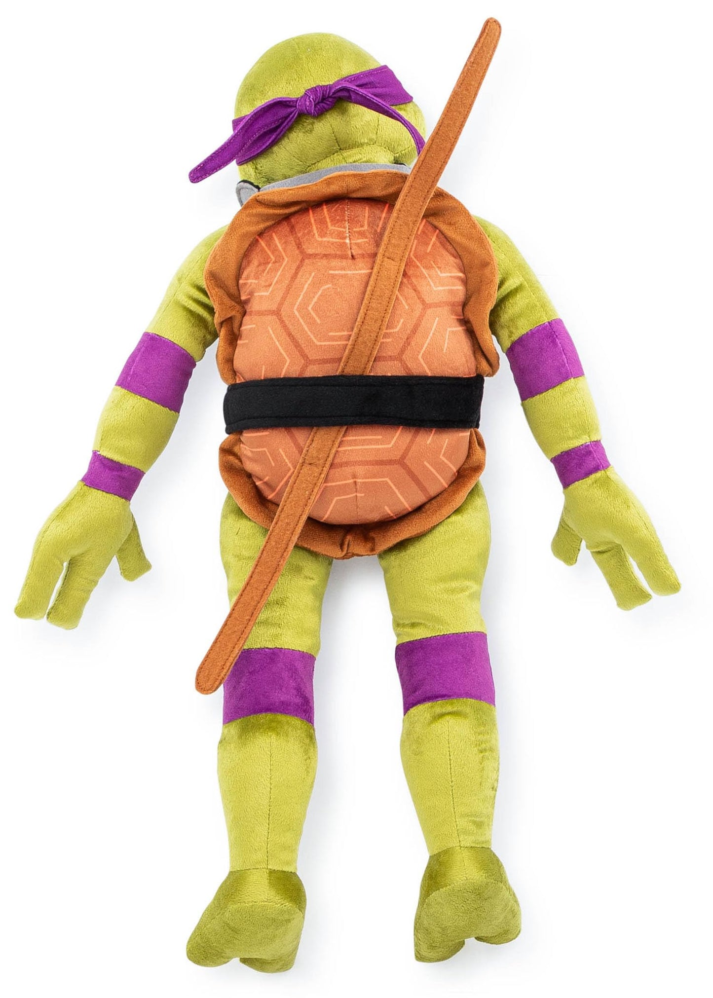 Jay Franco Nickelodeon Teenage Mutant Ninja Turtles Donatello Plush Pillow Buddy - Super Soft Stuffed Character Pillow - Polyester Microfiber, 26