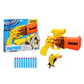 Nerf Fortnite Peely Launcher Set of 2 - Includes 4-Dart SR-Ripe Launcher with Hammer, Micro Peely Launcher and 10 Official Elite Darts