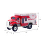 Mighty Fleet Diecast 3-Pack, Snow Shovel, Cherry Picker, and Ambulance, Durable 3” Diecast Vehicles for Kids Ages 3+