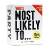 DSS Games Who’s Most Likely to… [Core Game with 100% NEW Cards | A Party Card Game for Adults, Teens, Girls Night, Groups, Bachelorettes, Game Night