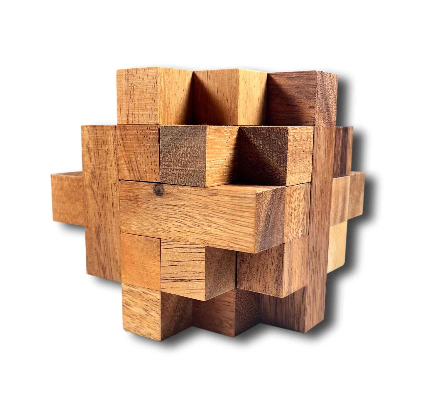 Ramube Octrahedron - an Extremely Difficult Wood Puzzle and Brain Teaser
