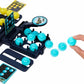 Mattel Games Bounce-Off Duel 2-Player Game for Kids, Teens, Families & Adults, Slam the Paddles & Balls Pop Out with Challenge Cards