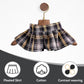 17cm Clothes Set for Doll, Stylish Hat & Skirt & Sweater 3 Piece Handcrafted Crochet Outfit Sets, 15-17cm Adorable Dolls Clothes Accessories Suit