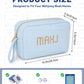 Mahjong Tile Bag for American Mahjong Set, Embroidered Mahjong Bag with Strap, Storage Organizer for Mahjong Accessories, Fits Mahjong Card