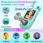 Kids Video Walkie Talkies, 2 Pack Long Range Walkie-Talkie for Kids, Rechargeable Video Call Toys with Camera for