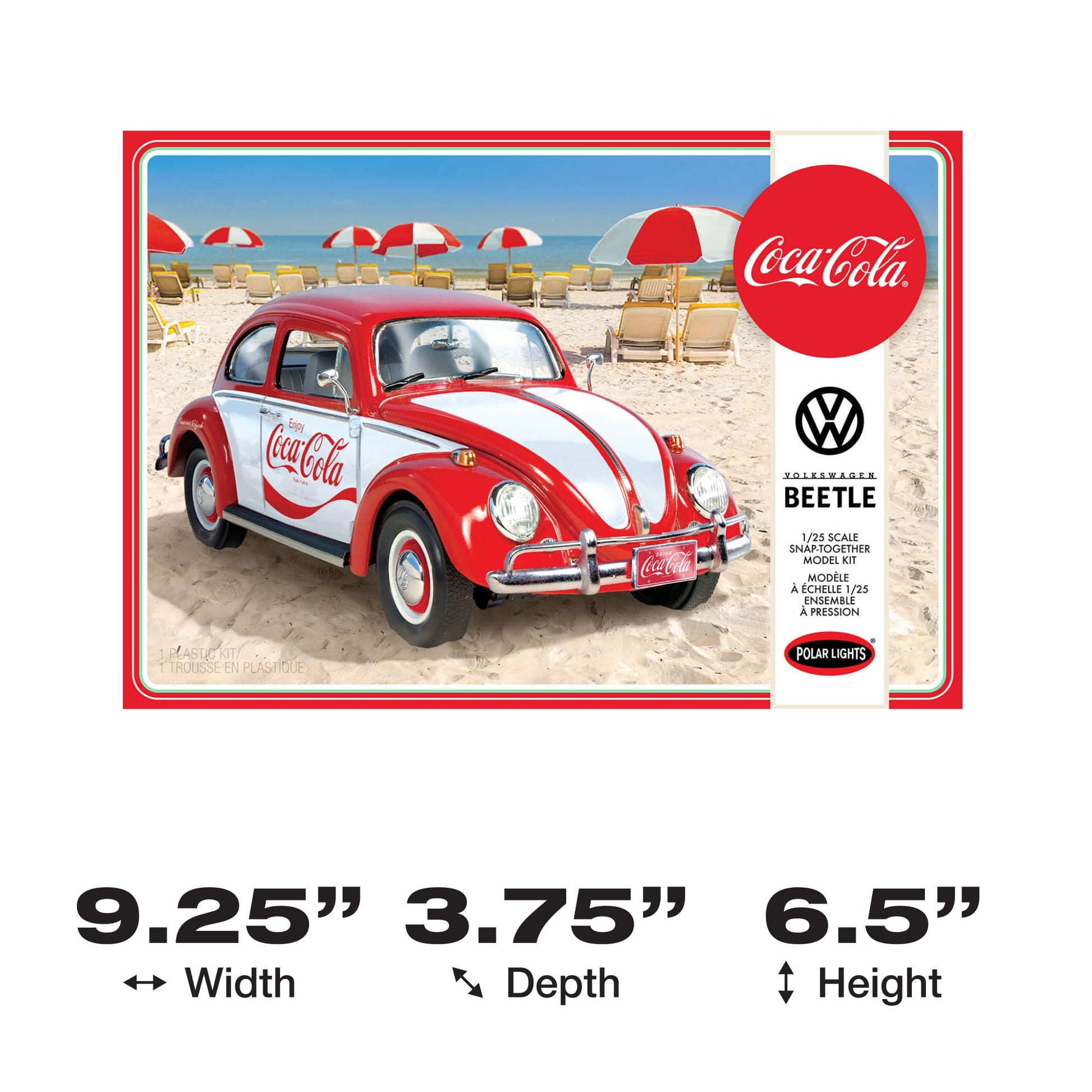 Polar Lights - Volkswagen Beetle Snap (Coca-Cola) 2T