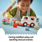 LEGO DUPLO Town Ambulance & Driver Building Toy Playset - Preschool Learning and Educational Ambulance Toy for Toddlers, Boys and Girls, Ages 2+ -