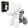 Micro Building Blocks Set for Adults 1569PCS, Animal Balloon Dog (2 Color Options: White/Black Dominant) Tiny Bricks Model Kit, DIY Decor & Gift
