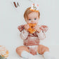 1/2 Birthday Flower Crown - 6 Months Party Hat, Cake Decor, Photography Prop for Boy/Girl in White