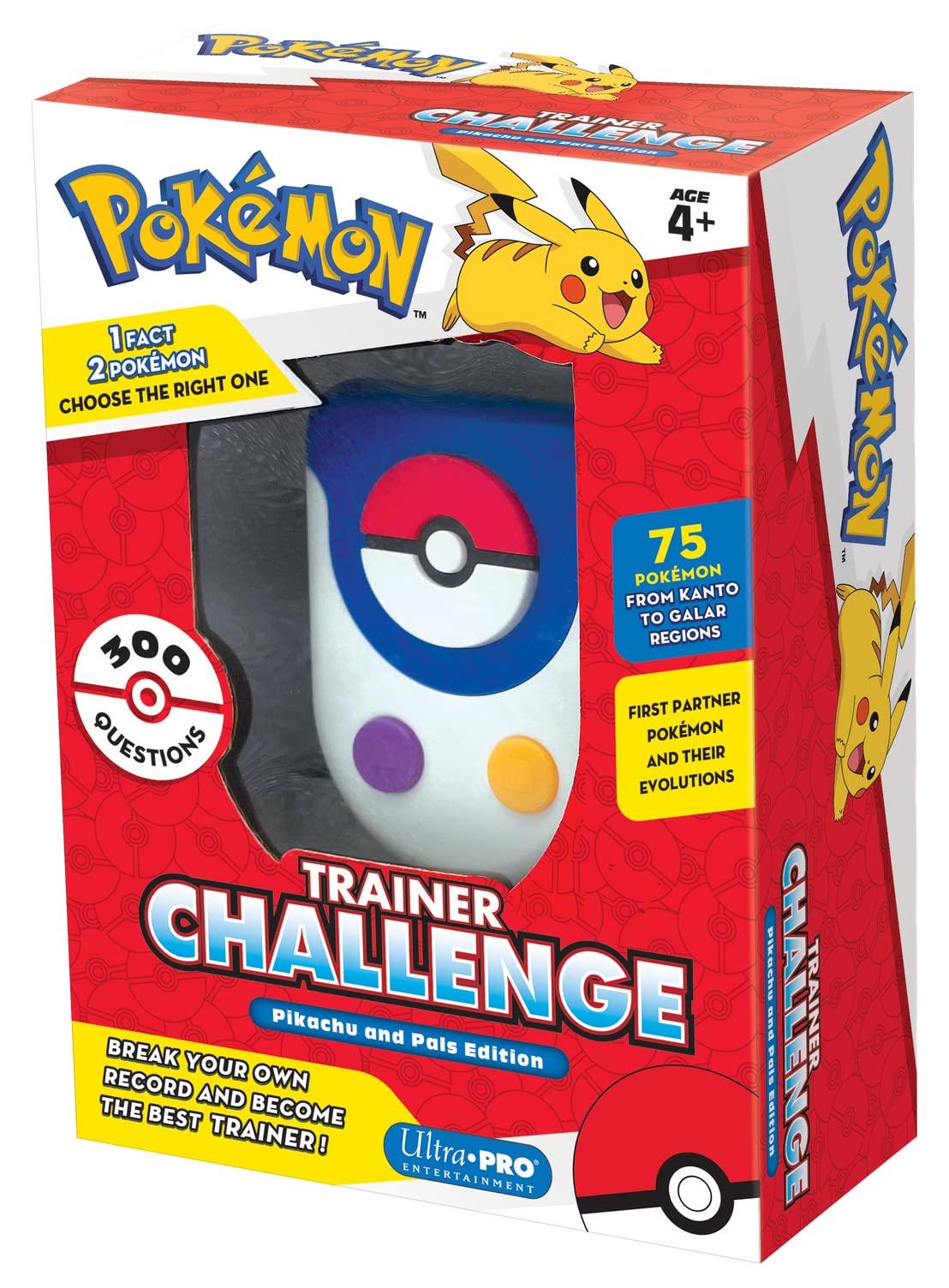 Ultra Pro Pokemon Trainer Challenge Edition Toy - I Will Guess It! Guess that Pokémon! Fun for Board Game & TCG Fans - Pokemon Cards, Magic