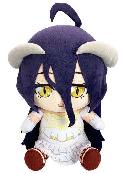 Great Eastern Entertainment Overlord S1 - Albedo Basic Clothing Sitting Pose Plush 12" H