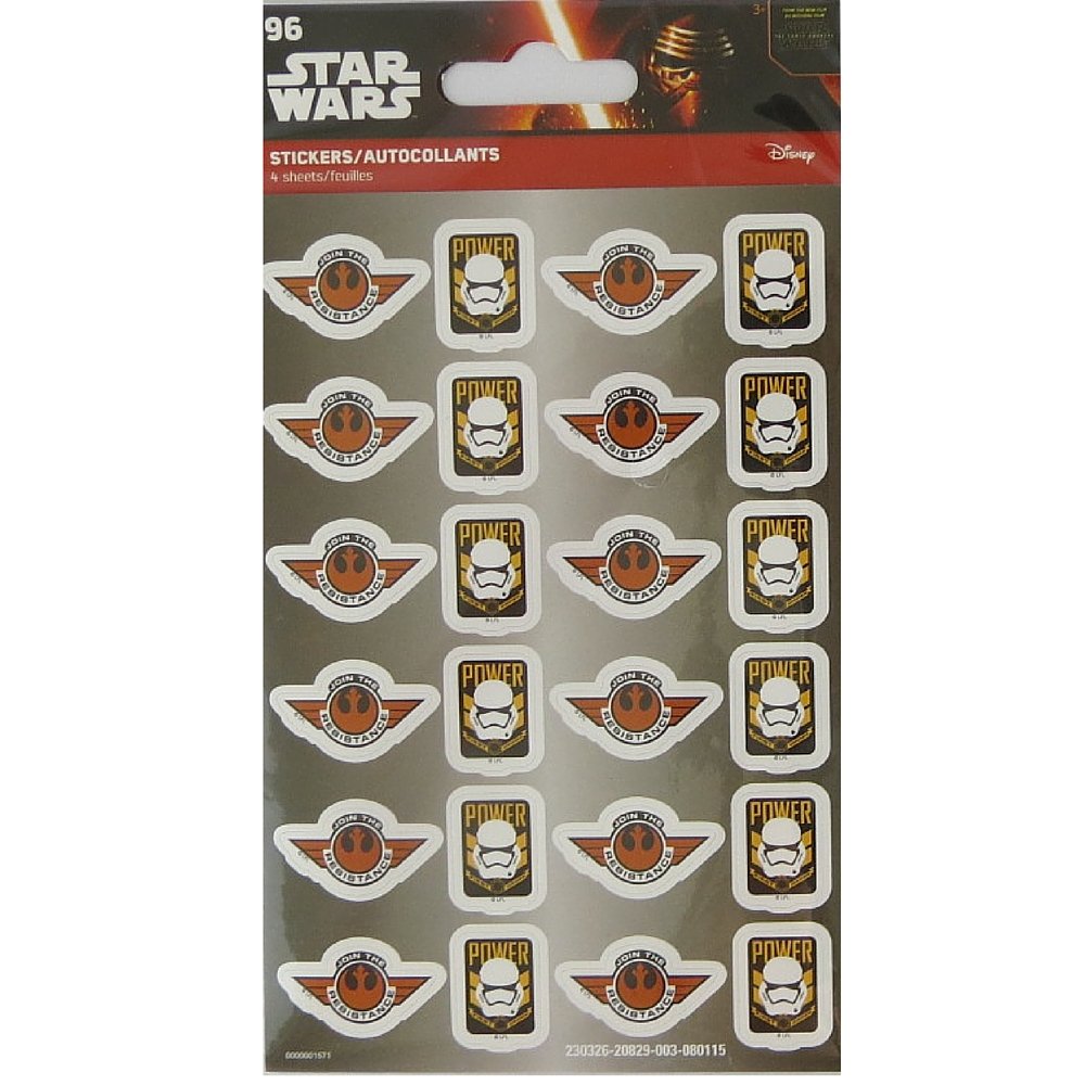 Star Wars 96 Stickers