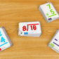 Regal Games Math Flash Cards for Multiplication, Division, Addition and Subtraction - 1st, 2nd, 3rd Grade Math & More - Flash Cards w/ 4 Binder Rings