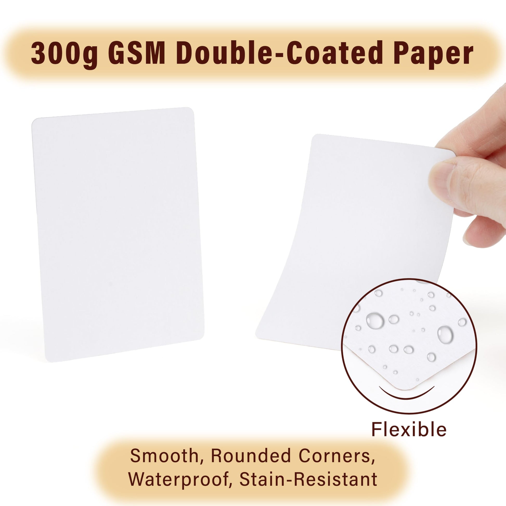 336PCS Blank Playing Cards, 6 Pack of 56 Each, 2.44" x 3.42" Red Checkered Diamond Back, Premium 300GSM Blank Cards, Suitable for Team Building
