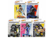 Hot Wheels Overwatch Car Series Die?Cast 5?Pack Bundle- Tracer, Soldier:76, Reinhardt, D.Va & Roadhog | Licensed Blizzard Collectible | 1:64 Scale