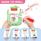 Reusable Writing & Drawing Talking Flash Cards for Toddlers 2-6, 336 Words Phonics Learning Toys with 8 Color Pens, Montessori Speech Therapy Autism