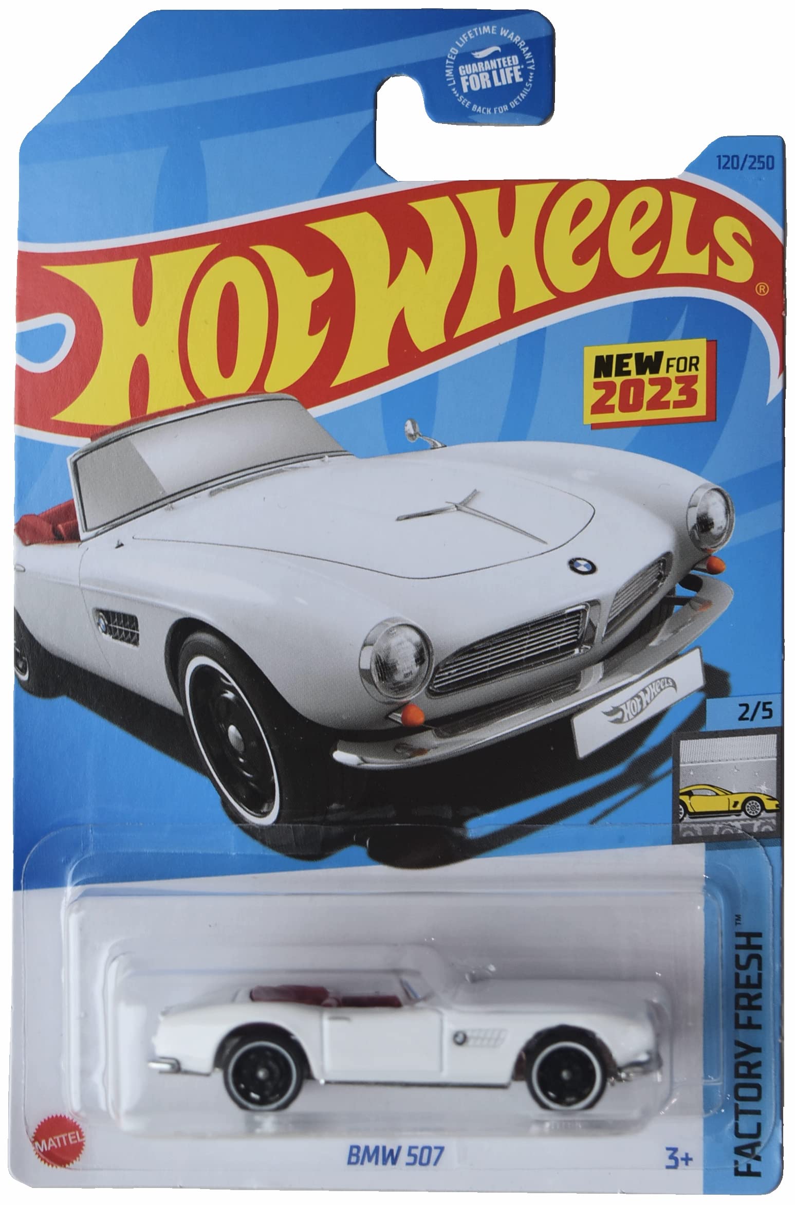 Hot Wheels BMW 507, Factory Fresh 2/5 [White]