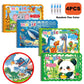 Baiyigs Water Coloring Book for Toddlers 3-5, Water Painting Drawing Book for Educational Learning Kits Gifts, Best Birthday Gifts