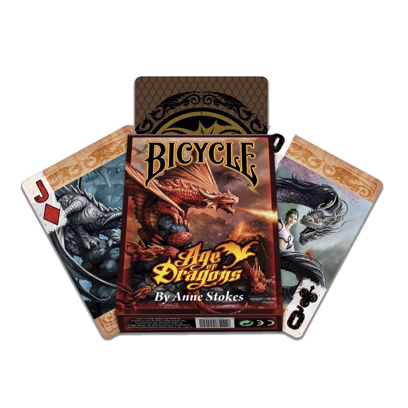 Bicycle Anne Stokes Age of Dragons Playing Cards
