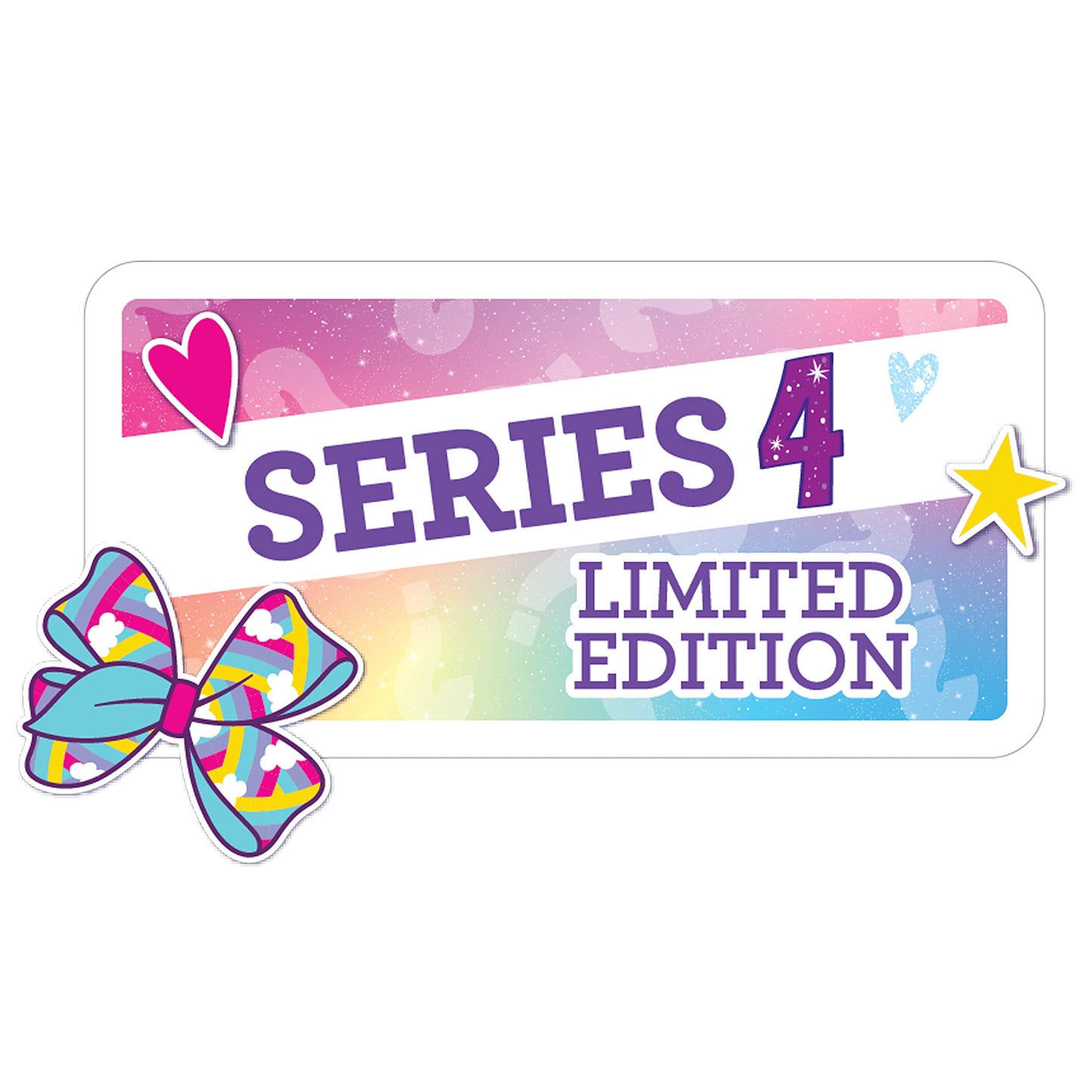 JoJo Siwa Hairdorables Loves JoJo Limited Edition Collectible Doll, Series 4, Candy Time, Includes 10 Surprises, Kids Toys for Ages 3 Up by Just Play