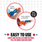 NSG Aeroblast Shooting Games for Kids - 2pk, 24ct Soft Foam Balls and 2 Pump Action Blaster Guns, 2-Player Toy Blaster Gun Set with Standing Shooting