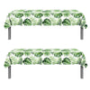 2Pcs Hawaiian Luau Party Decorations Palm Leaves Table Covers - Summer Jungle Baby Shower First Birthday Party Decor Supplies Favors Aloha Tropical