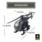 Lollipop U.S. Army Night Stalker Helicopter with Soldier Figure and Light/Sound