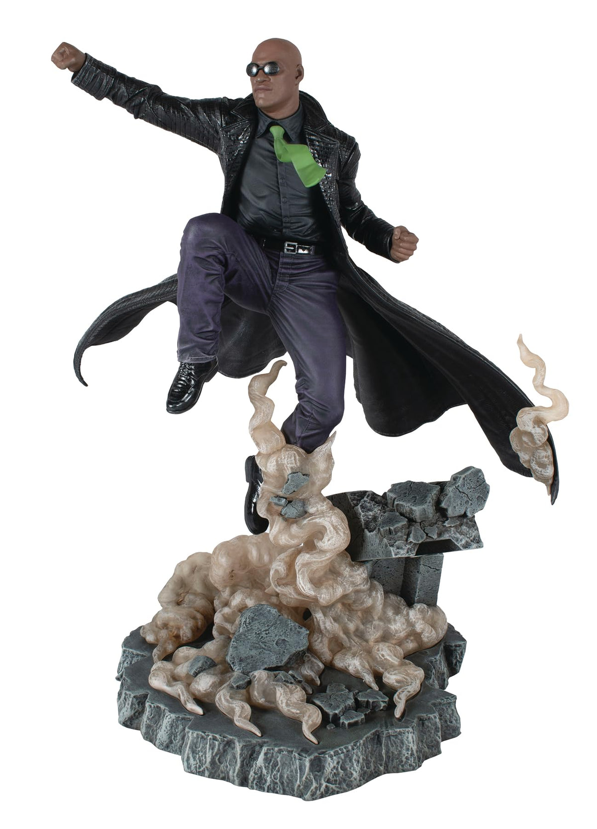 The Matrix Gallery: Morpheus Deluxe PVC Statue