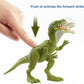 Mattel Jurassic World Fierce Force Dinosaur Action Figure, Masiakasaurus Dino Toy with Movable Joints, Realistic Sculpting & Single-Strike Motion