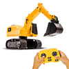 CAT Power Excavator Digger RC Construction for Kids 5+ | 2.4GHz Remote Control Truck Toy, Full-Function Dig, Scoop, Spin & Drive, Realistic Lights