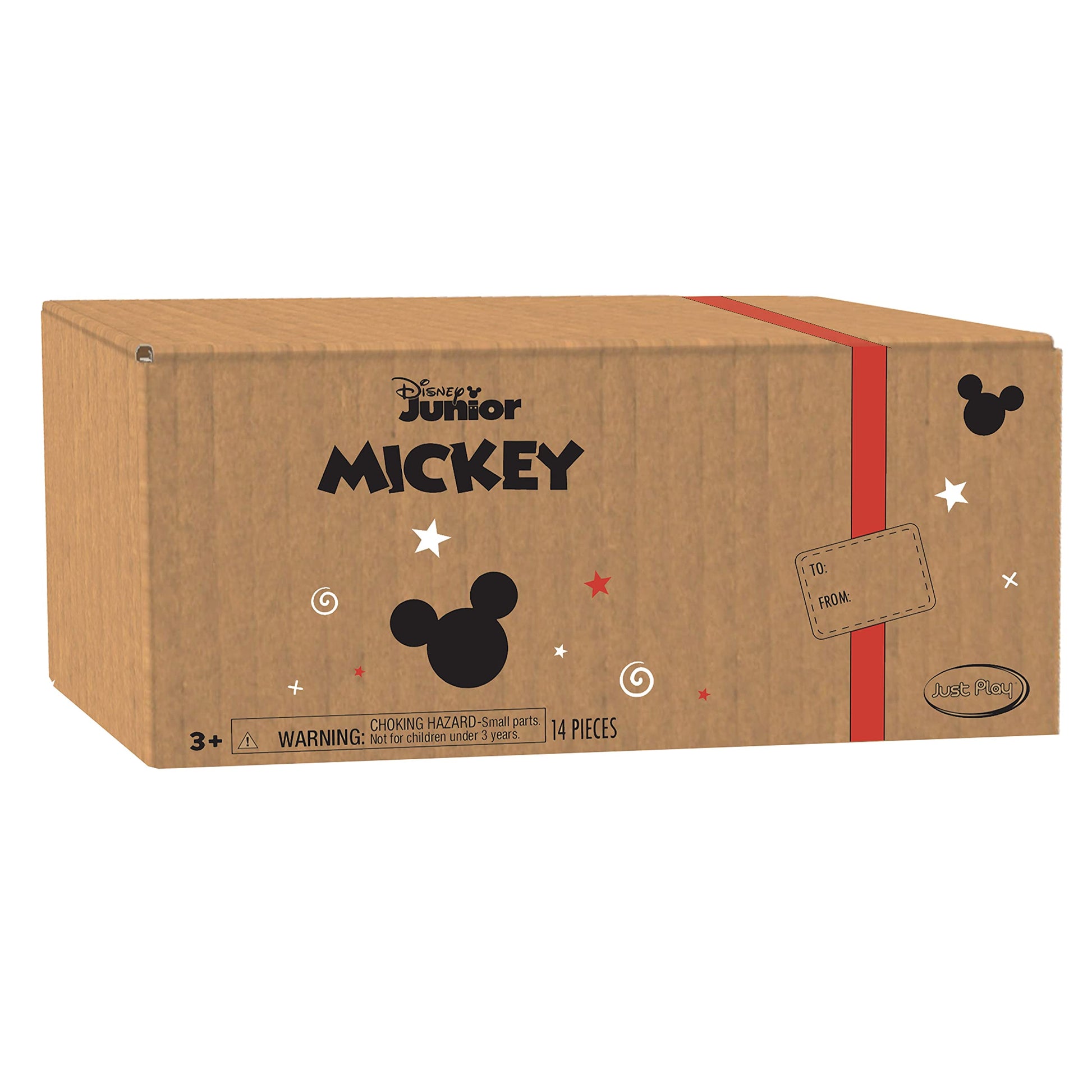 Just Play Disney Junior Mickey Mouse Funhouse 14 Piece Camping Figure Set, Preschool Toys, Officially Licensed Kids Toys for Ages 3 Up, Amazon