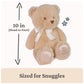 GUND My First Teddy Bear 10-Inch Tan Stuffed Animal for Ages 0+