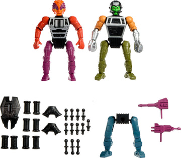 Masters of the Universe Origins Action Figure Deluxe Multi Bot, 5.8 Inch Evil Robot with Weapons, Detailed Design with 43 Modular Parts (Amazon