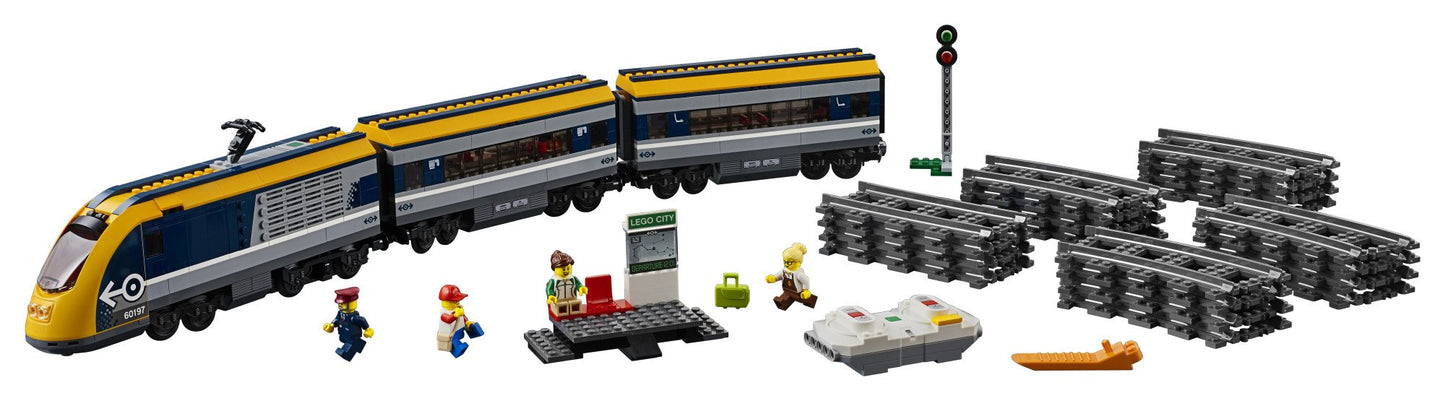 LEGO City Passenger Train 60197 Building Kit (677 Pieces), Standard