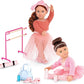 Our Generation - 18-inch Ballerina Doll - Red Hair & Blue Eyes - Ballet Outfit & Hair Bow - Pretend Play - Toys for Kids Ages 3 and Up - Aubrie