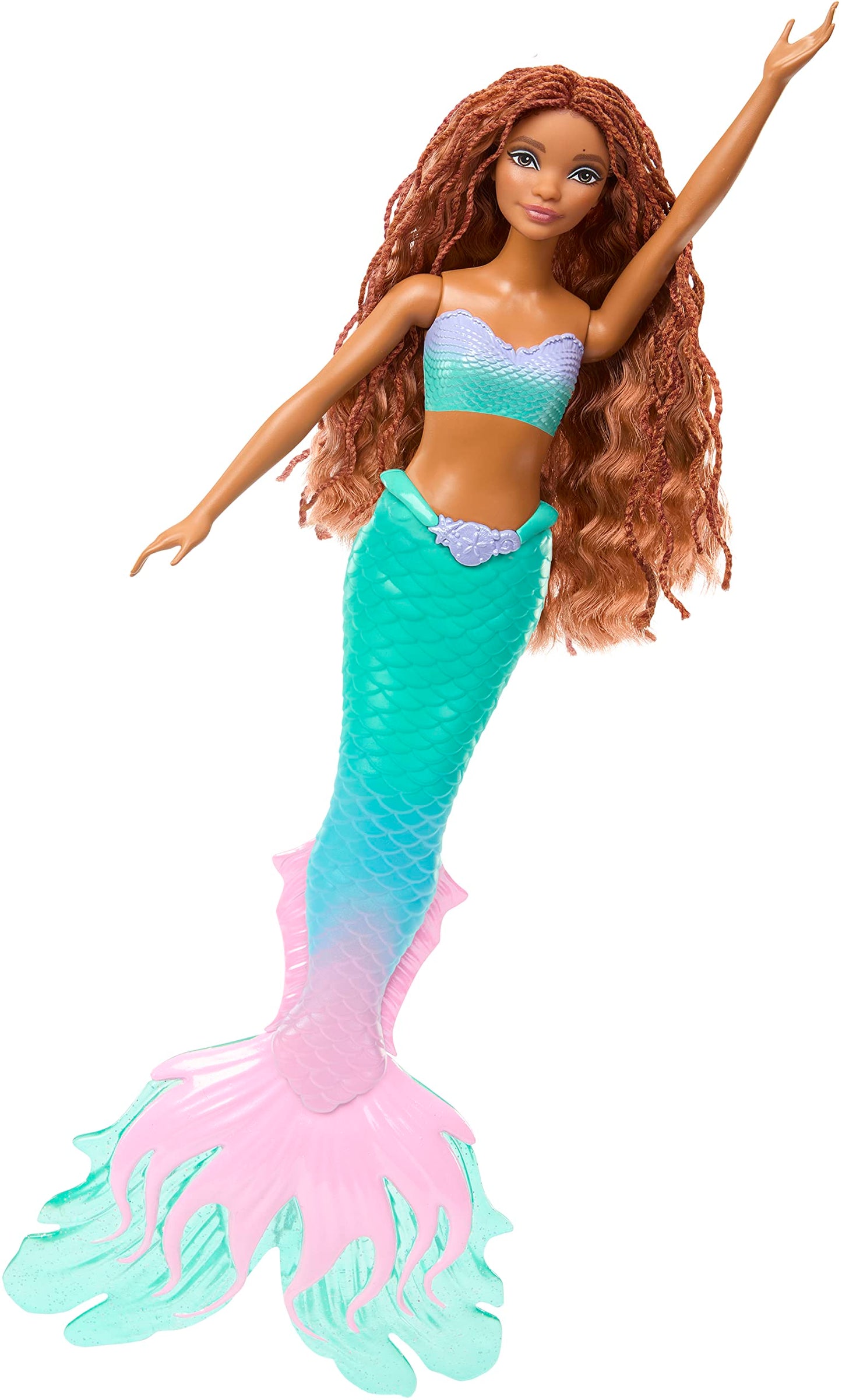 Mattel Disney The Little Mermaid Doll, Ariel, Singing and Fantasy, Singing with Mermaid Tail, Collectable, Children's Toy, from 2 Years, HNK77