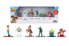 Jada Toy Story Nano Metalfigs 6-Pack Die-Cast Mini Figures 1.65-Inch Scale - Woody, Buzz, Bullseye, Army Man, Alien, Lotso Toys