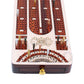 House of Cribbage - 4 Track Continuous Cribbage Board Inlaid in Bloodwood - Size: 13.5 Inches - Storage Drawer for Cribbage Pegs and Score Marking