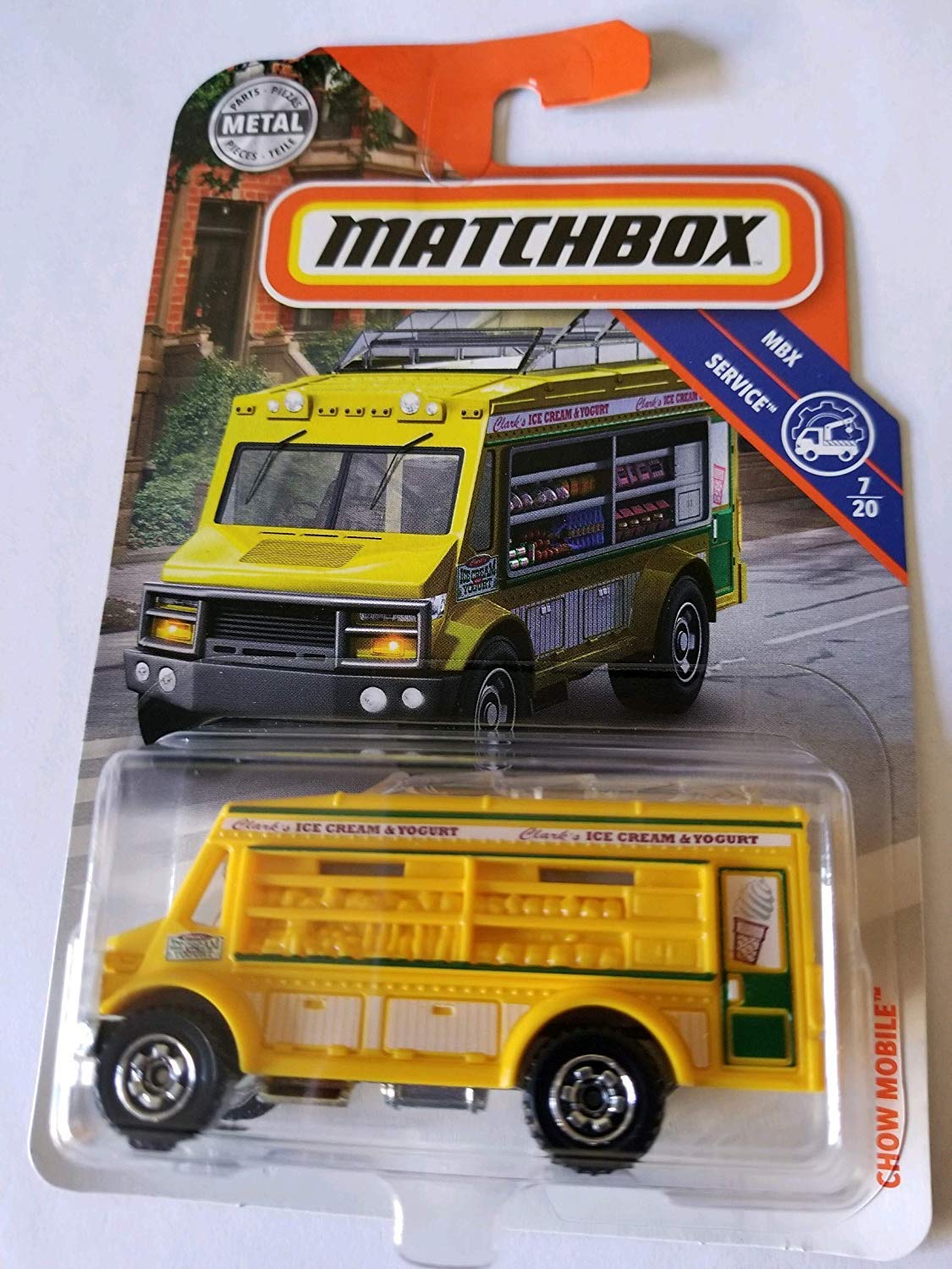 Matchbox 2018 Basic Vehicle MBX Service - Chow Mobile