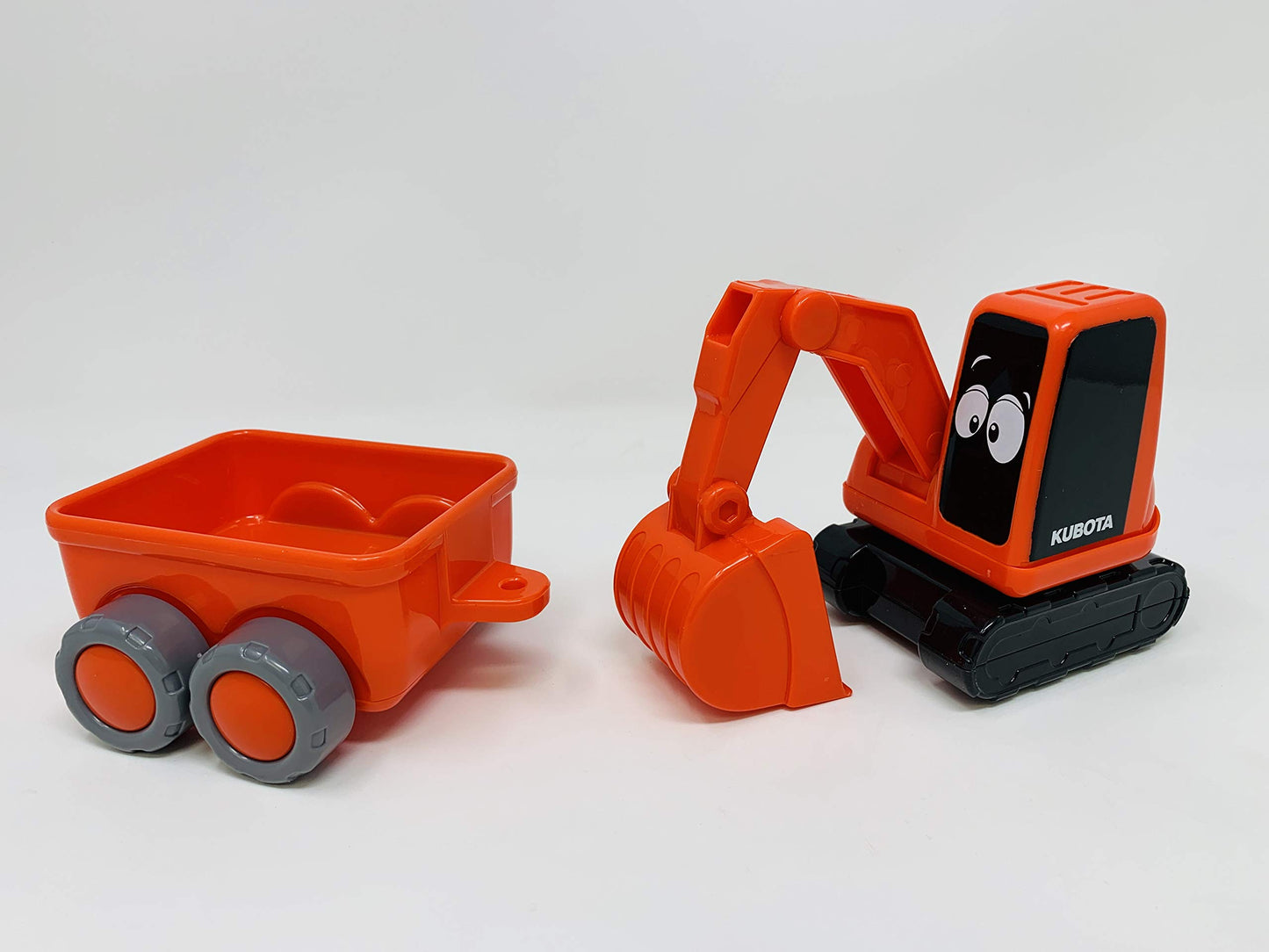 NewRay Kubota Pre-School Lil' Orange Construction Excavator Playset