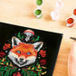 Ravensburger CreArt Pixie Cold: Fox Paint by Numbers Kit for Adults - 23511 - Painting Arts and Crafts for Ages 12 and Up