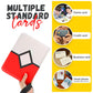 Trading Card Binder 4-Pockets, Card Binder Fits 400 Cards with 50 Removable Sleeves, Card Folder for MTG, TCG, Game Cards & Sports Cards-Red