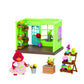 Lil Woodzeez - Toy Figures Playhouse - Flower Shop - Stackable - 3+ Years