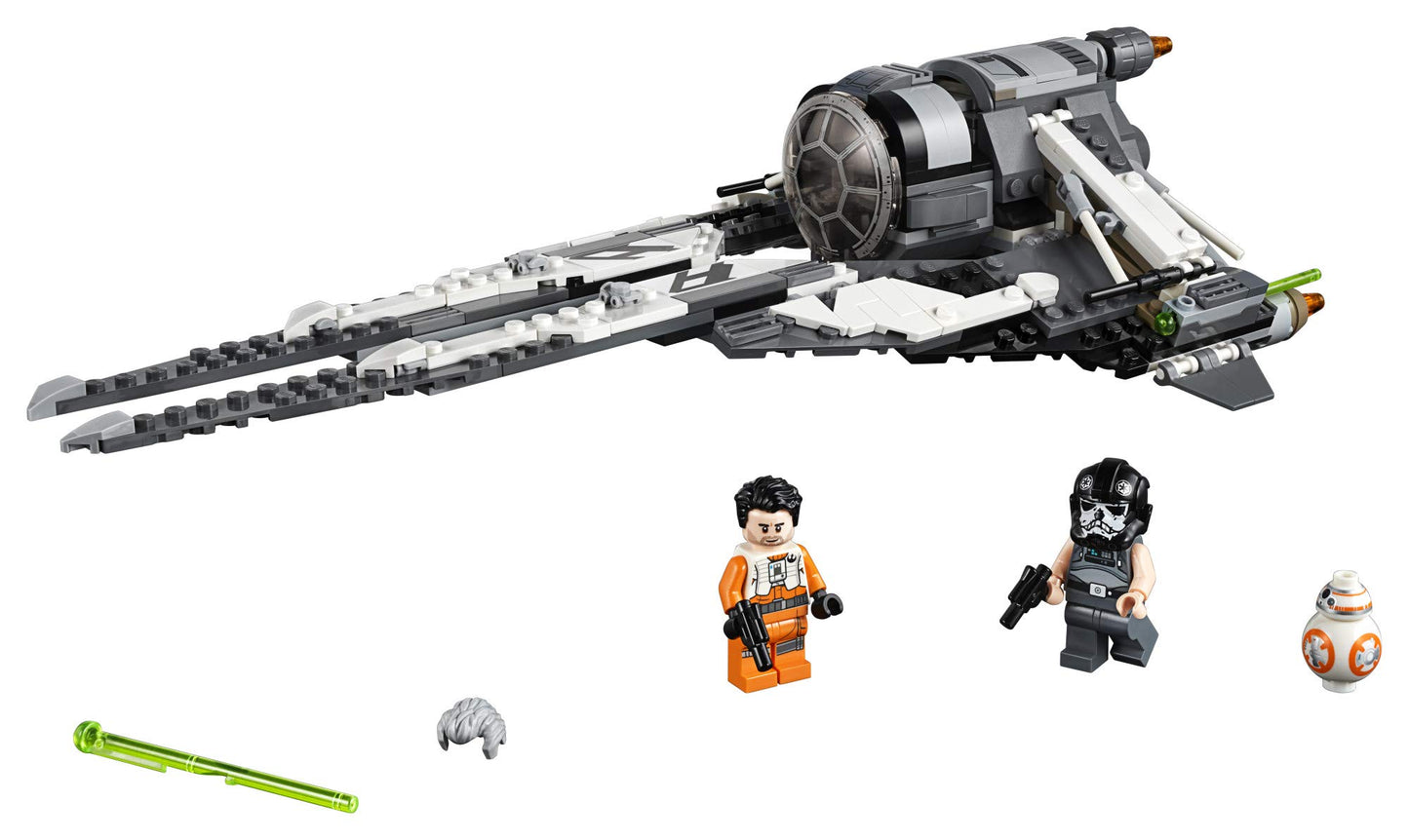 LEGO Star Wars Resistance Black Ace TIE Interceptor 75242 Building Kit (396 Pieces)