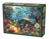 Cobble Hill 1000 Piece Puzzle - Vibrant Sea - Sample Poster Included