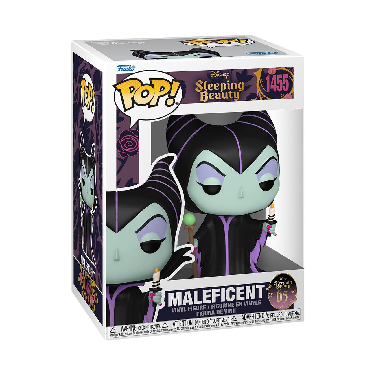 Funko POP! Disney: Sleeping Beauty 65th Anniversary - Maleficent with Candle - Collectable Vinyl Figure - Gift Idea - Official Merchandise - for Kids