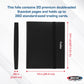 BCW Basics Folio 9-Pocket Card Album - Black | Archival Safe, Side-Loading Binder | Premium Storage Solution for Trading Cards, Sports Cards, and More