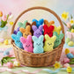 PERUKOYO 12PCS Easter Bunny Stuffed Plush,Easter Basket Stuffers Toys for Kids,Easter Bunny Bulk Stuffies Animals Plushie,Easter Egg Fillers,Easter