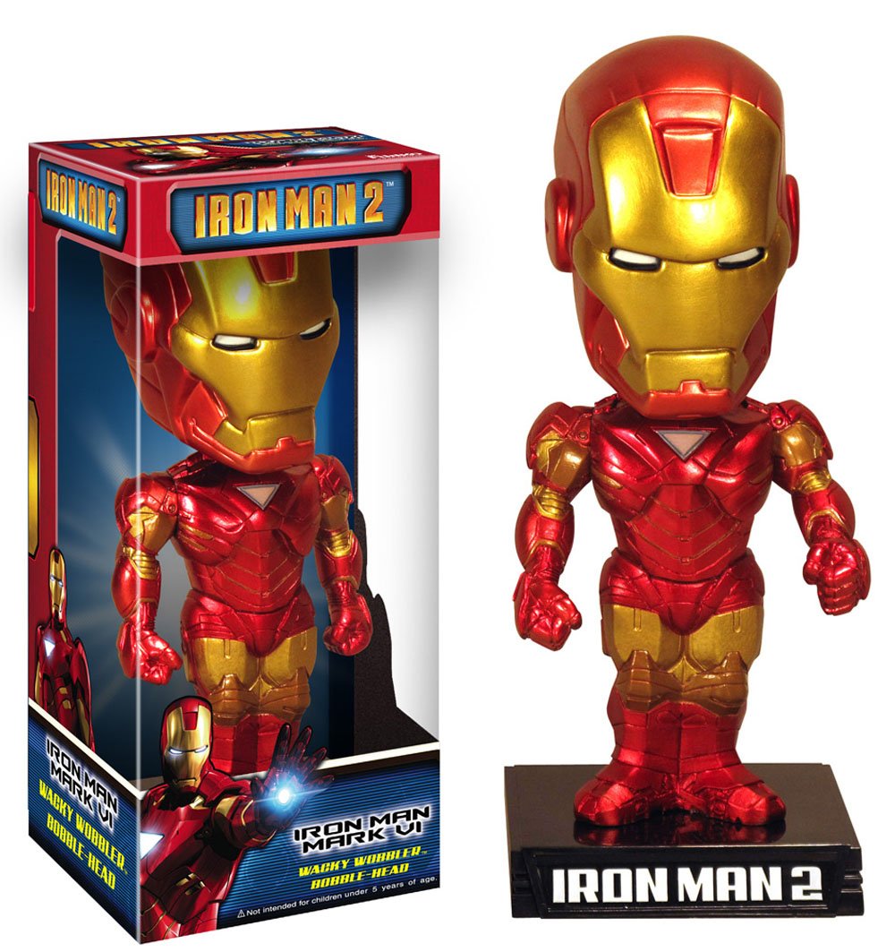 Funko Iron Man 2: Mark 6 Wacky Wobbler